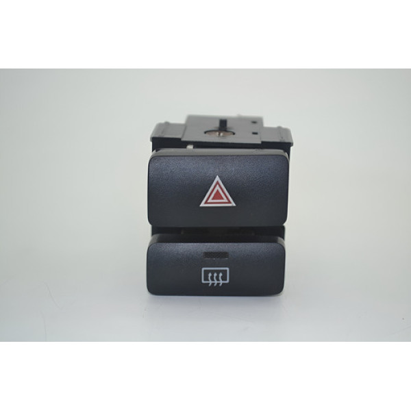 Botão Pisca Alerta Desembaçador Painel Toyota Corolla Origin Preto