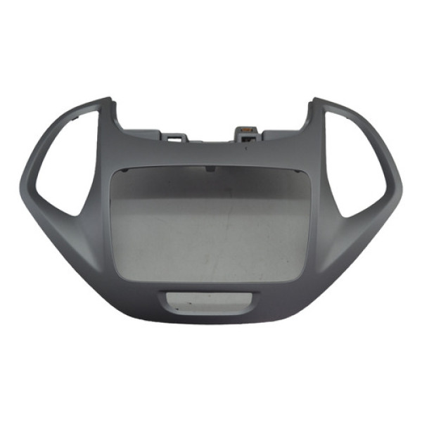 Moldura Central Radio Difusor Painel Ford Ka 2020 Original Prateado