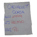 Porta Luvas Objeto Painel Gm Corsa 1999 Cinza Escuro Origina