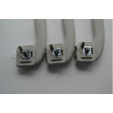 Kit 3 Puxador Alça Teto Pqp Chevrolet Tracker 2022 Original