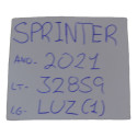 Luz Interna Teto Porta Oculos Dianteira Sprinter 2021 Origin