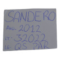 Par Quebra Sol Direito Esquerdo Renault Sandero 2012 Origina
