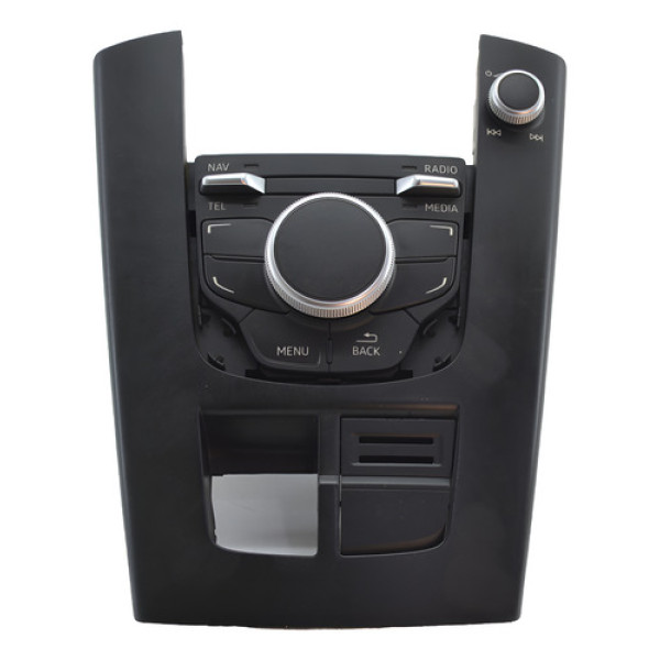 Moldura Console Comando Radio Audi A3 Original 8v0919614p