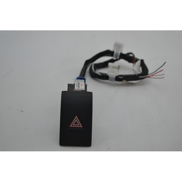 Botao Pisca Alerta Painel Toyota Rav 4 2019 Original Preto