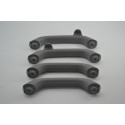 Kit 4 Puxador Alça Teto Pqp Pt Cruiser 2003 Original