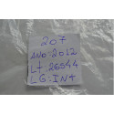 Kit 3 Botao Falso Cego Painel Peugeot 207 2011 2012 Original