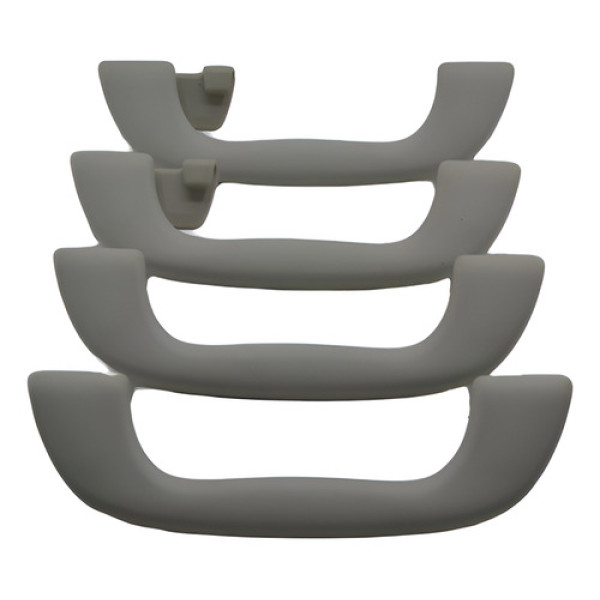 Kit 4 Puxador Alça Pqp Teto Subaru Forester 2015 Original Cinza