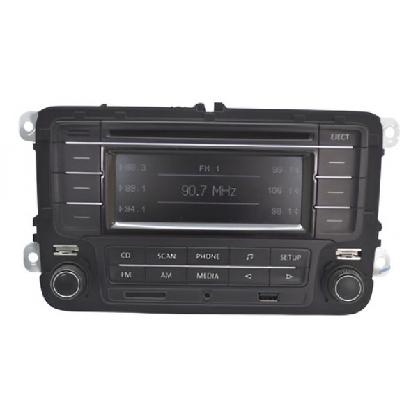 Radio Som Usb Auxiliar Volkswagen Fox 2014 Gol Original