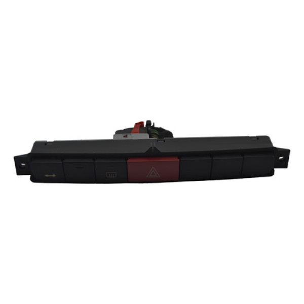 Botão Pisca Alerta Desembaçador Fiat Linea 2013 Original Preto