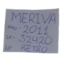 Espelho Retrovisor Interno Chevrolet Meriva 2011 Original