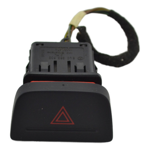 Botão Pisca Alerta Painel Vw Gol 2015 Voyage Saveiro Origin Preto