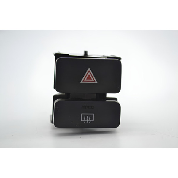 Botão Pisca Alerta Desembaçador Painel Toyota Corolla Origin - Preto