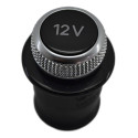 Tampa Falsa Tomada 12v Console Audi Q7 2016 Original Preto