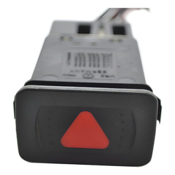 Botão Pisca Alerta Painel Vw Golf 2003 Bora Original Preto