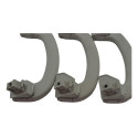 Kit 3 Puxador Alça Teto Pqp Fiat Argo 2020 Original
