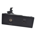 Entrada Conector Usb E Line In Ford Focus 2015 Original Preto