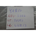 Luz Interna Central Teto Toyota Yaris Xs 2022 Original