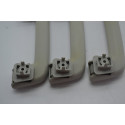 Kit 3 Puxador Alça Teto Pqp Ford Focus 2013 Original
