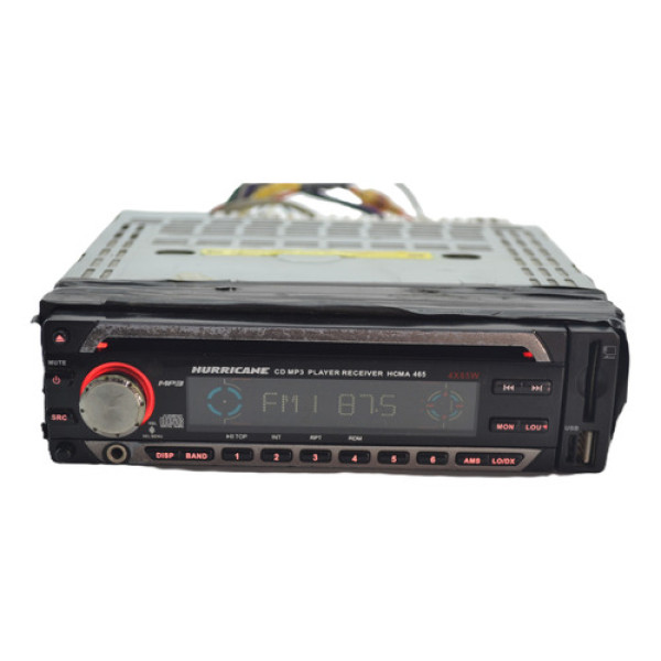 Radio Aparelho Som Original Hurricane 4xg5x S/moldura