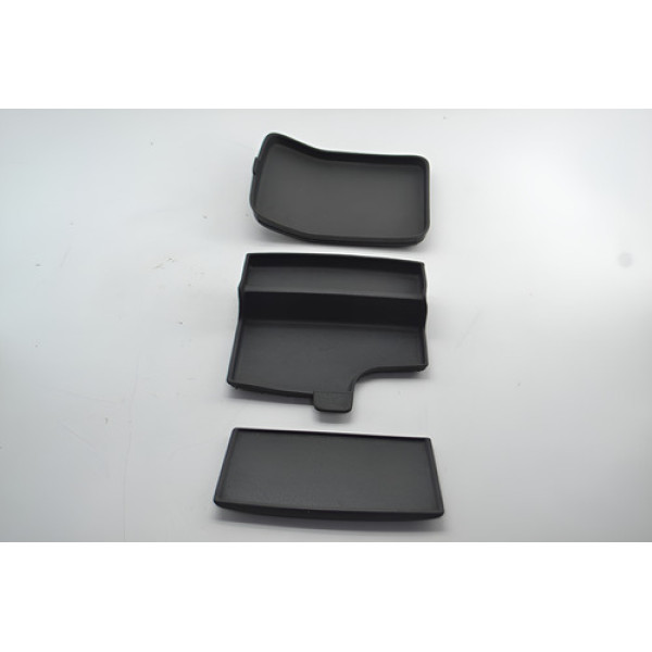 Kit 3 Borracha Proteção Console Fiat Freemont 2012 Original Preto
