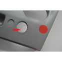 Moldura Central Painel Ford Fiesta 2013 Original C/detalhes
