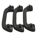 Kit 3 Puxador Alça Teto Pqp Honda Civic 2008 Original Cinza-escuro