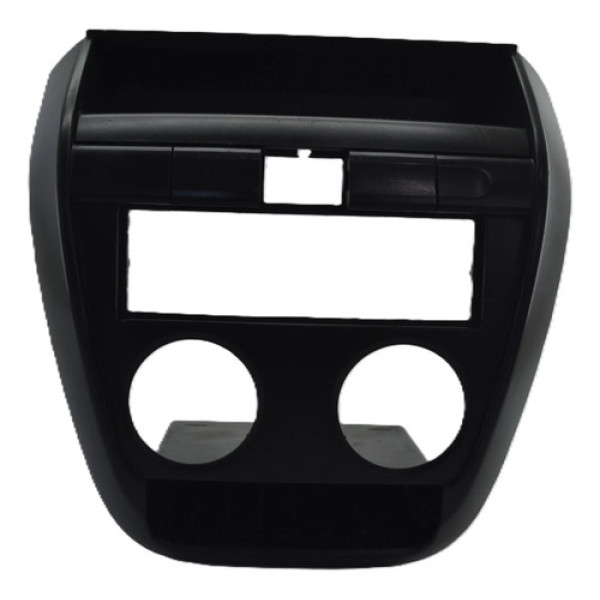 Moldura Central Painel Vw Fox 2003 Ate 2009 Original Preto/cinza