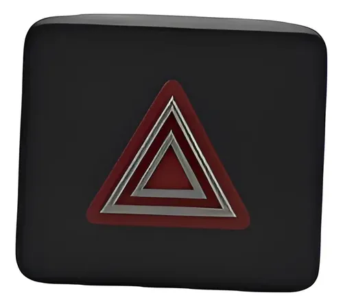 Botão Interruptor Pisca Alerta Painel Audi A4 2018 Original Preto