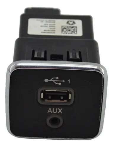 Entrada Conector Usb Auxiliar Argo 2023 Cronos Origina Preto