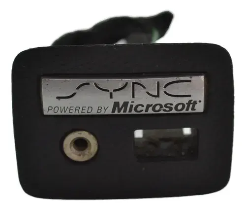 Moldura Entrada Usb Sem Conector New Fiesta 2015 Original Preto