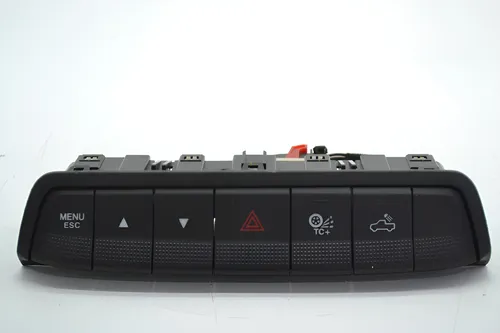 Regua Botão Alerta Luz Caçamba Fiat Strada 2021 Original Preto