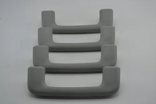 Kit 4 Puxador Alça Teto Pqp Mitsubishi Lancer 2014 Original Cinza-escuro