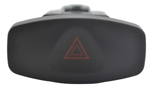 Botão Pisca Alerta Painel Renault Sandero 2012 Logan Origina Preto