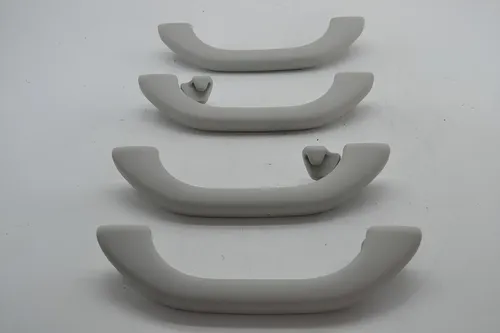 Kit 4 Puxador Alça Teto Pqp Volkswagen Passat 2003 Original Cinza