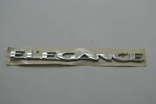 Emblema Elegance Porta Gm Astra Vectra Original 93356967