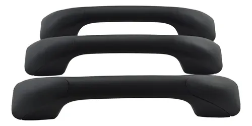 Kit 3 Puxador Alça Teto Pqp Duster 2013 Original Preto