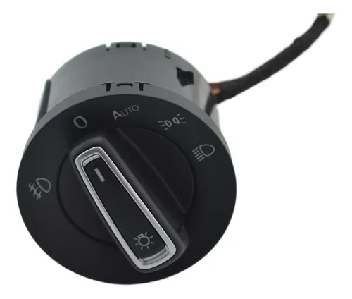 Botão Chave Luz Farol Painel Volkswagen Polo 2018 Original