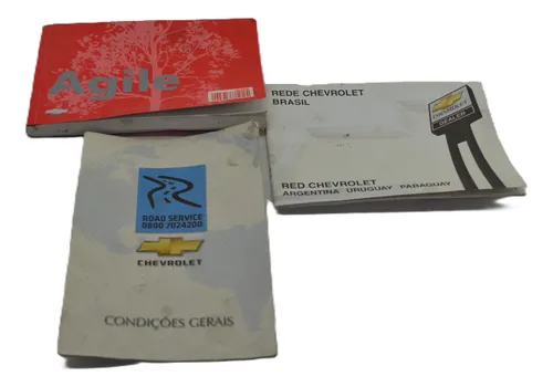 Kit Manual Proprietario Gm Agile 2010 Original