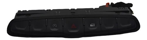 Botão Pisca Alerta Trava Off Argo Cronos 2018 Original Preto