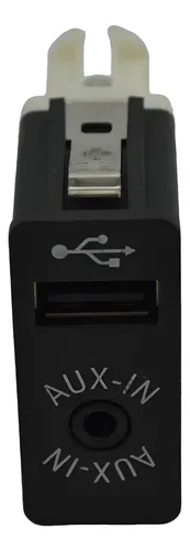 Entrada Conector Usb Auxiliar Console Bmw X5 2014 Original Preto