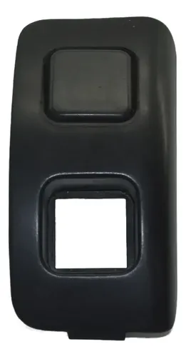 Moldura Botão Cego Falso Painel Peugeot 207 2011 Origina Preto