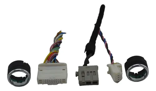Kit Plug Conector + Botão Radio Painel March 2017 Original