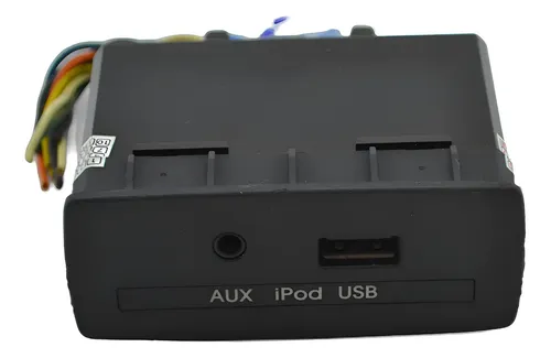Entrada Conector Usb Auxiliar Console Kia Soul 2011 Original Preto