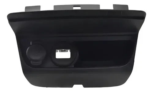 Porta Treco Objeto C/tomada Console 2008 2022 Original Preto