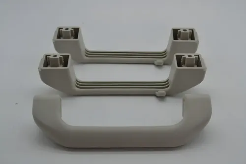 Kit 3 Puxador Alça Teto Pqp Fiat Palio 2017 Original Cinza