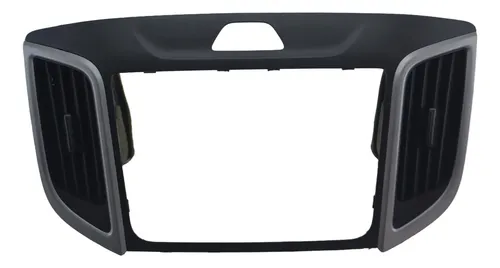 Moldura Radio Difusor Central Hyundai Creta 2017-2021 Origin Preto