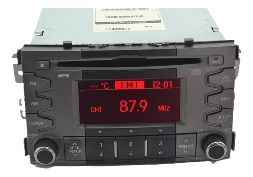 Radio Aparelho Som Painel Kia Soul 2008 A 2012 Original