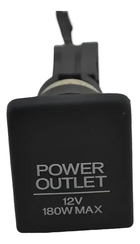 Tomada Conector Energia 12v Console Honda Wrv 2018 Original Preto