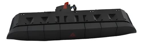 Botão Pisca Alerta Painel Fiat Mobi 2020 Origina Preto