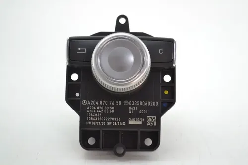 Botão Navegador Mercedes C200 2009 Original A2048707658